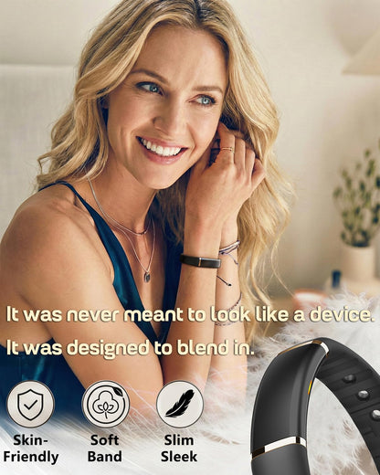 Screenless Fitness Tracker with Health Monitoring