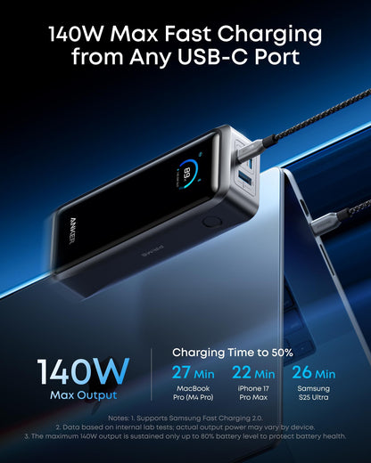 26250mAh Portable Power Bank with 300W Output