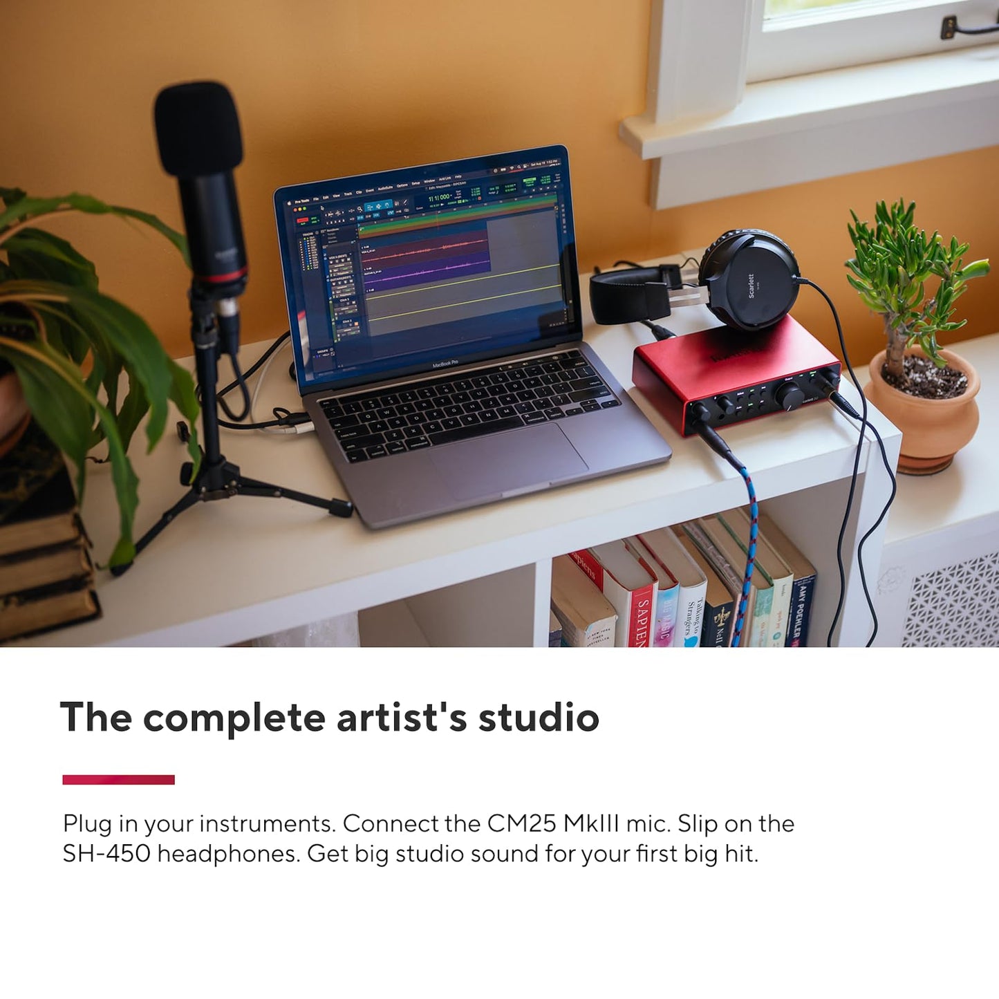 4th Gen Audio Interface for Recording & Music