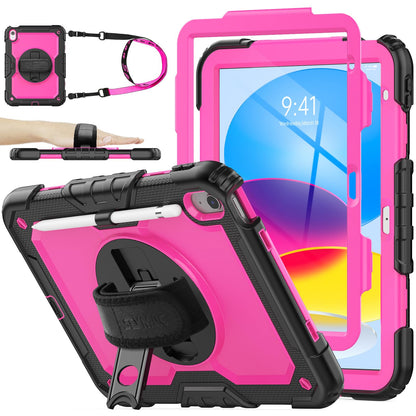 Full-Body iPad Case with Rotating Stand Protection