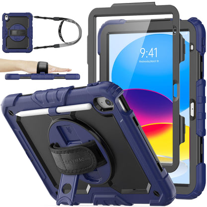 Full-Body iPad Case with Rotating Stand Protection