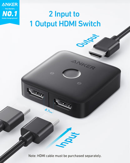 4K HDMI Switch with Multiple Device Support