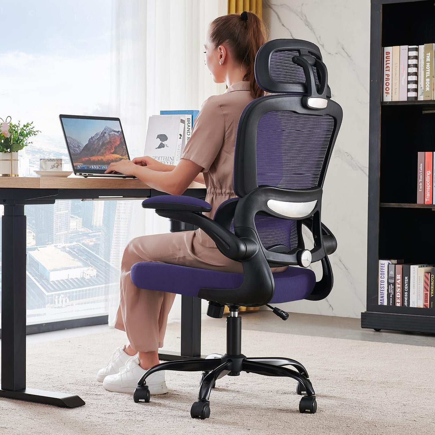 Ergonomic Office Chair with Lumbar Support