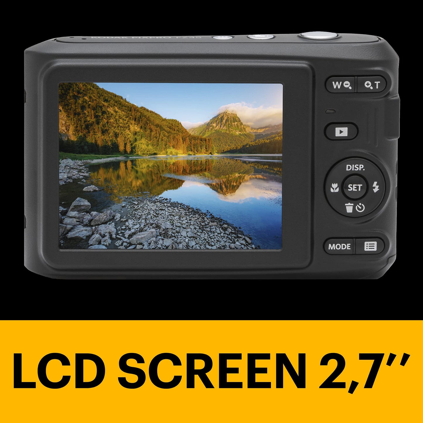 16MP Digital Camera with 4X Optical Zoom & LCD