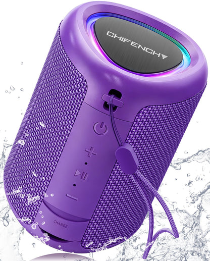 Portable Bluetooth Speaker with IPX5 Waterproof Design
