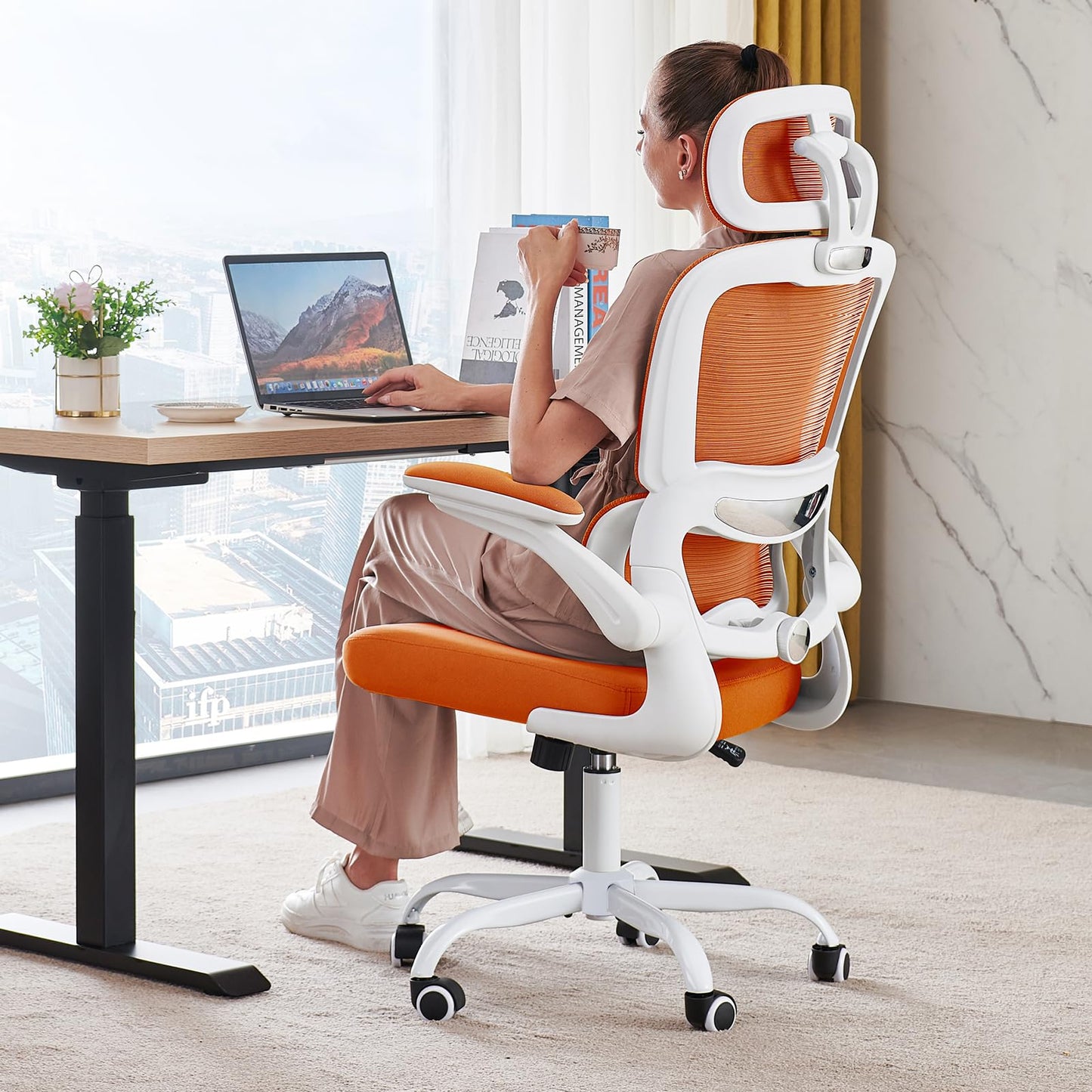 Ergonomic Office Chair with Lumbar Support