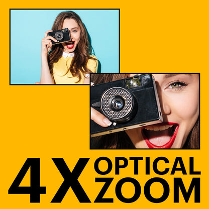 16MP Digital Camera with 4X Optical Zoom & LCD