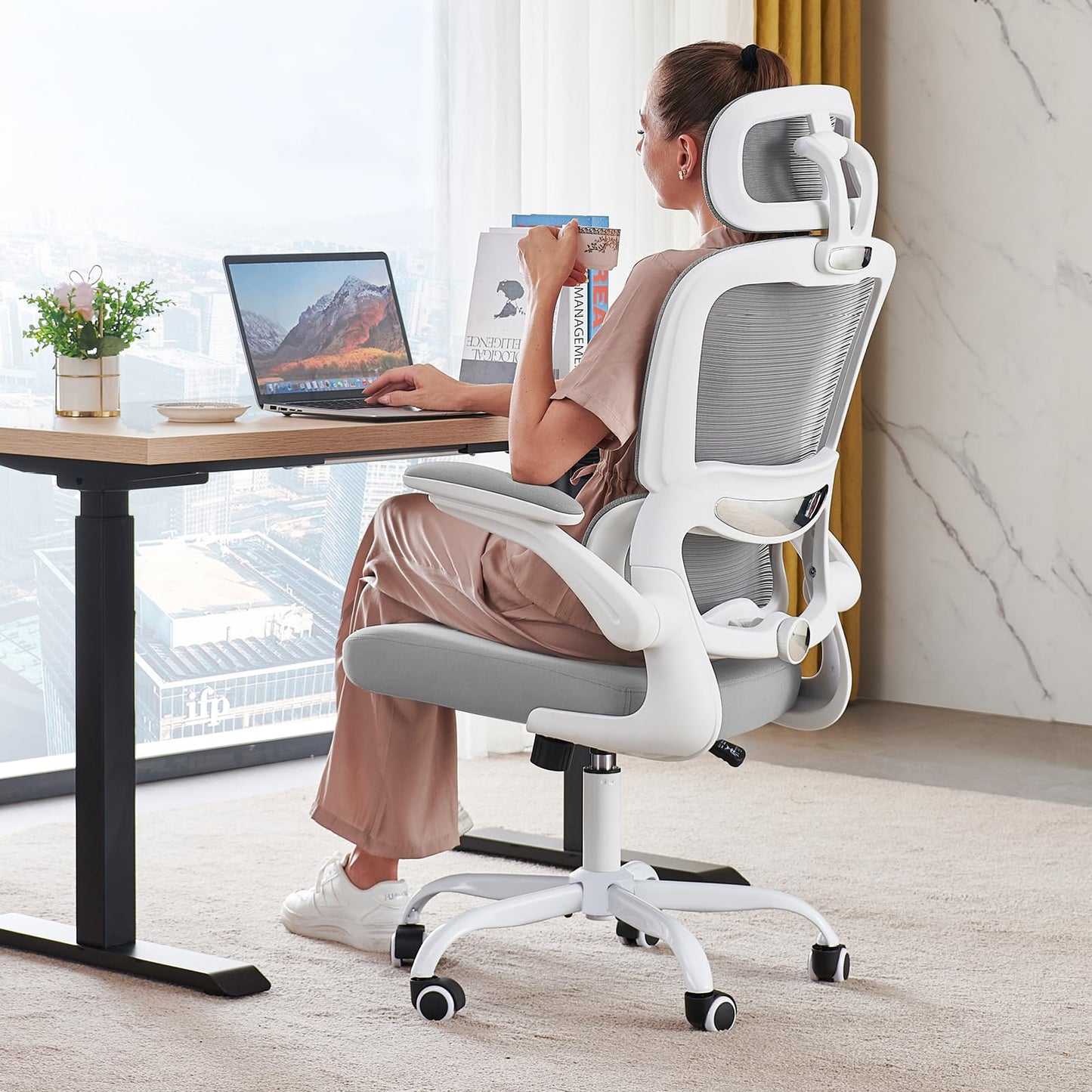 Ergonomic Office Chair with Lumbar Support