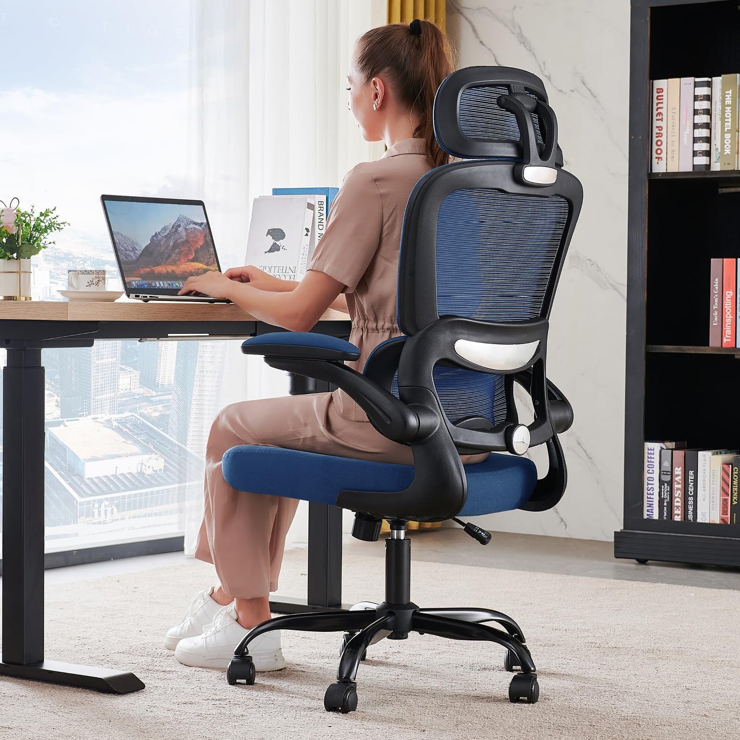 Ergonomic Office Chair with Lumbar Support