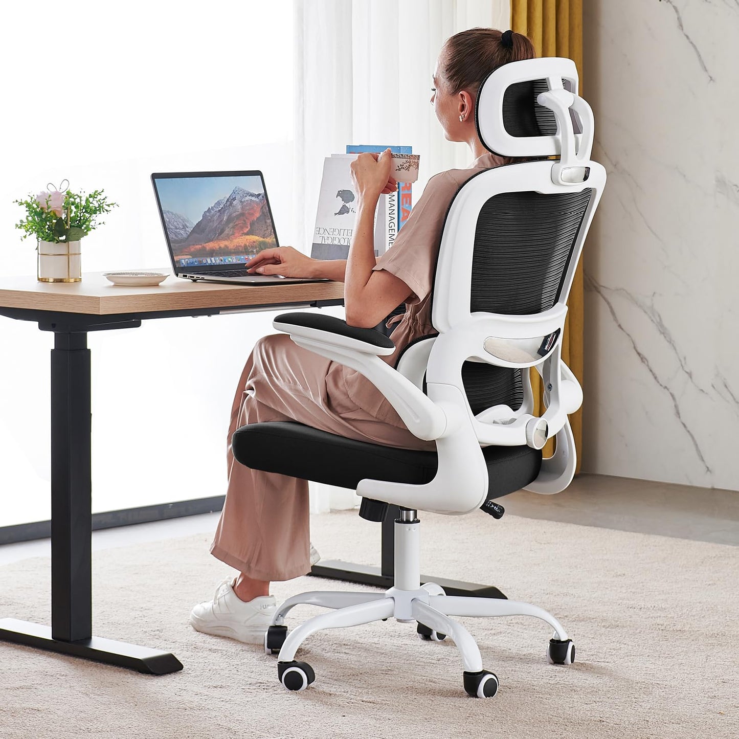 Ergonomic Office Chair with Lumbar Support