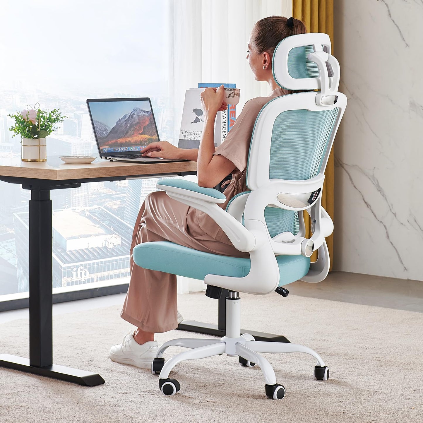 Ergonomic Office Chair with Lumbar Support