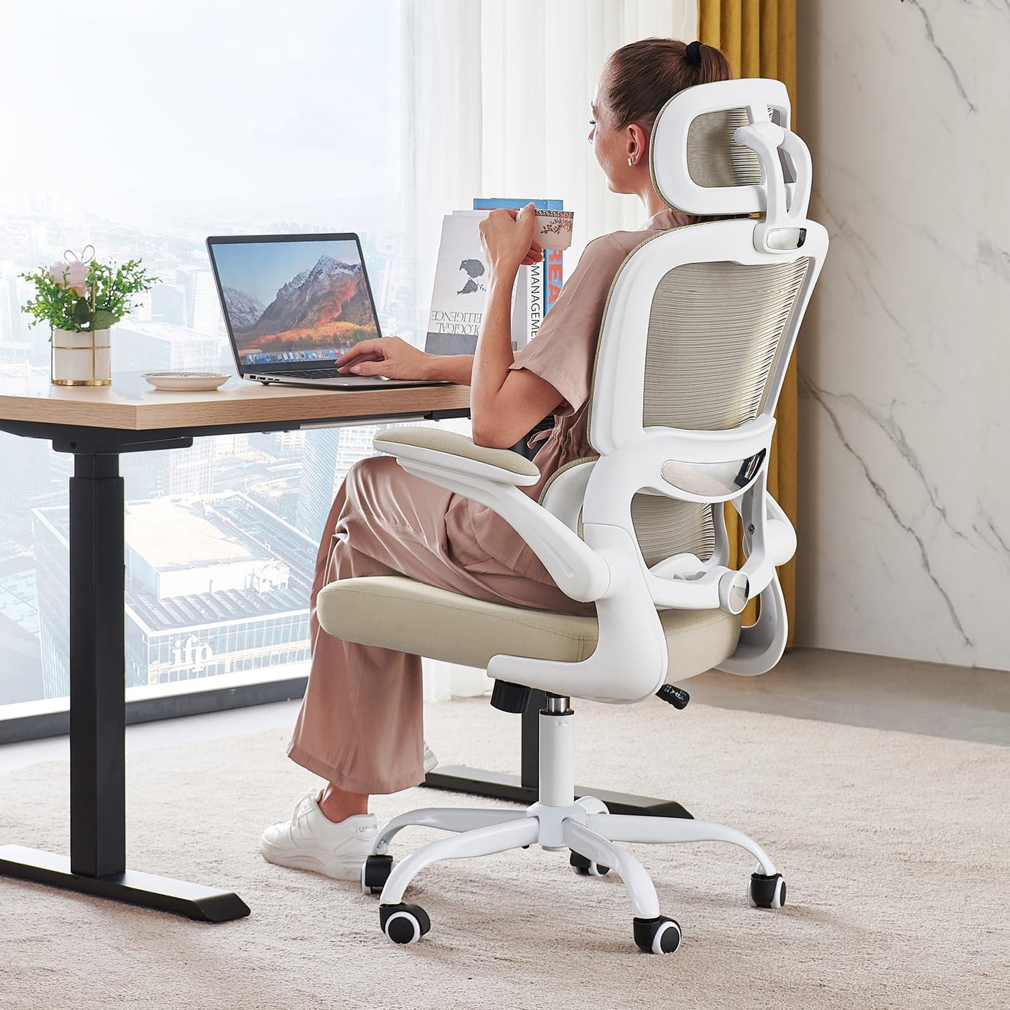 Ergonomic Office Chair with Lumbar Support