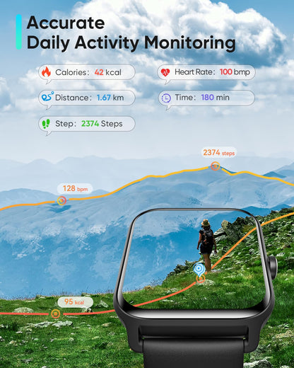 Smart Watch with Fitness Tracking for Men & Women