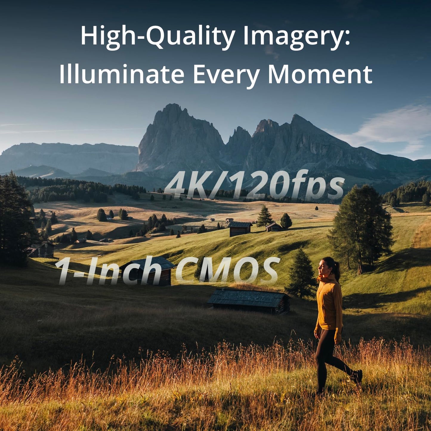 4K Vlog Camera with 3-Axis Stabilization