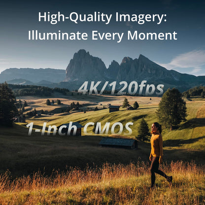 4K Vlog Camera with 3-Axis Stabilization