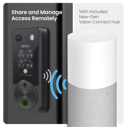 Smart Lock with Video Doorbell & Fingerprint Entry