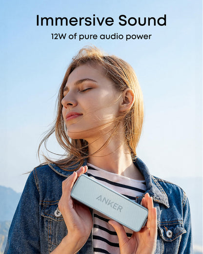 Waterproof Portable Speaker with Enhanced Bass