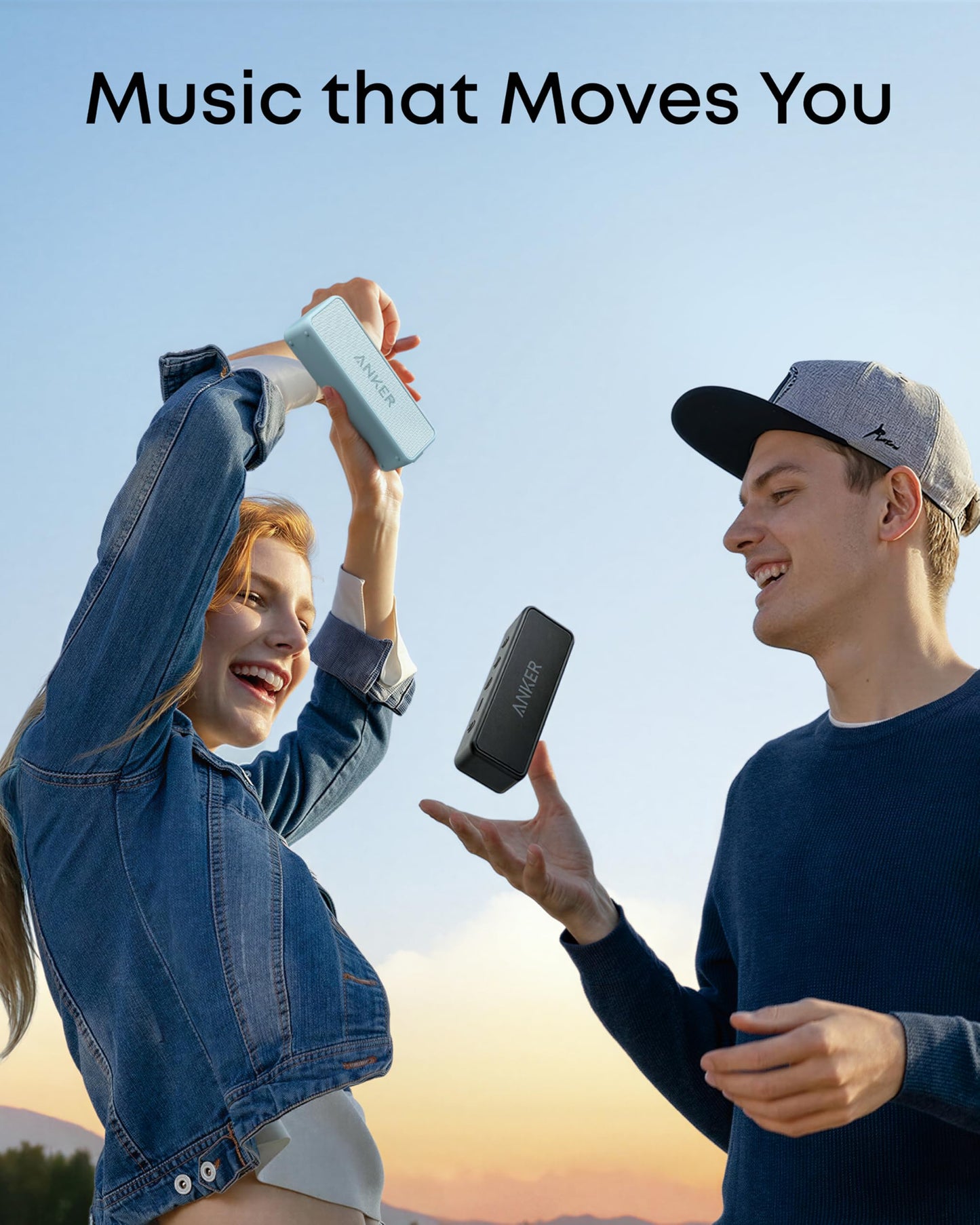 Waterproof Portable Speaker with Enhanced Bass