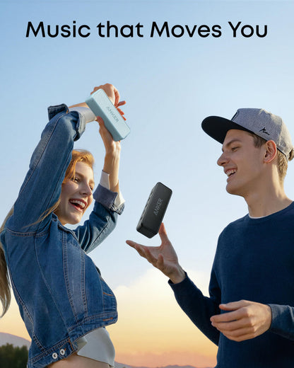 Waterproof Portable Speaker with Enhanced Bass