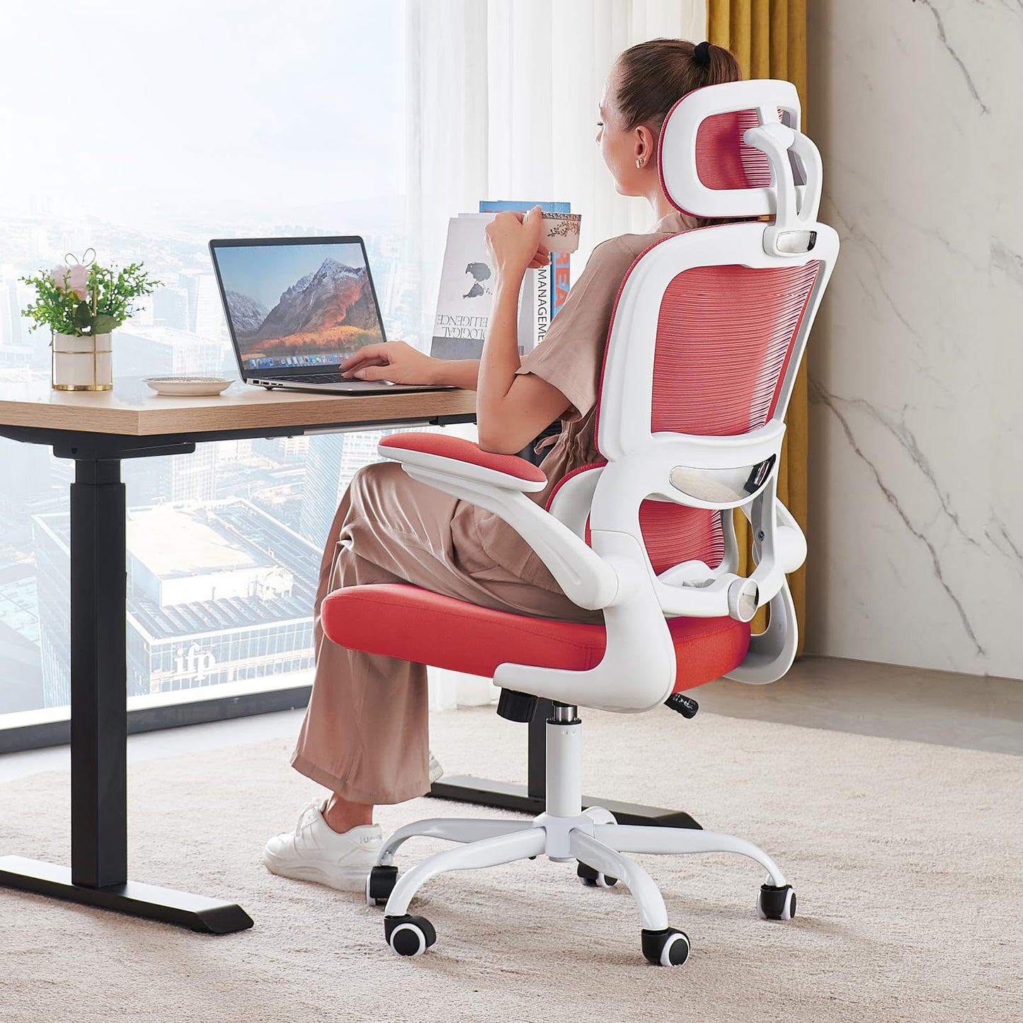 Ergonomic Office Chair with Lumbar Support