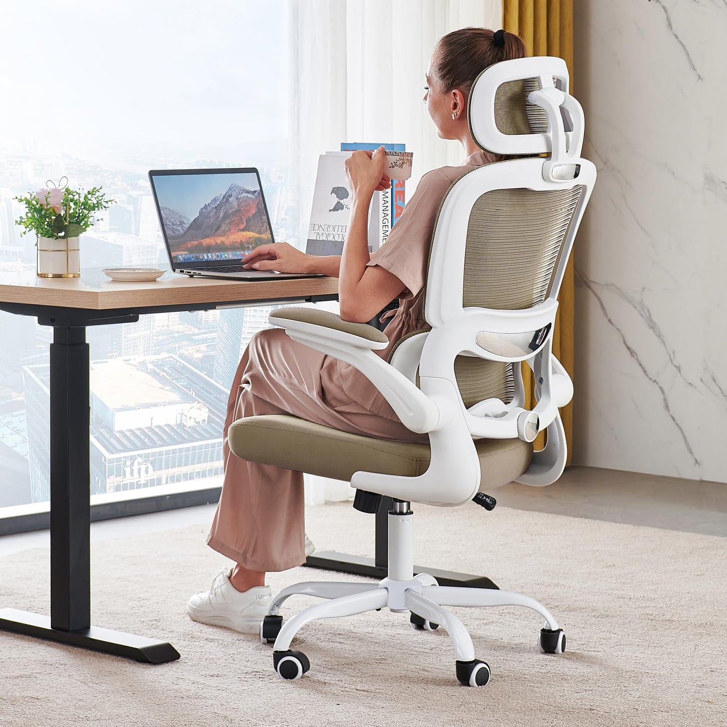 Ergonomic Office Chair with Lumbar Support