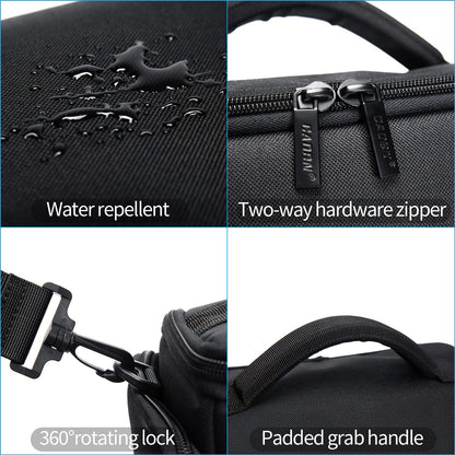 Compact Camera Shoulder Bag for DSLR & Mirrorless Cameras