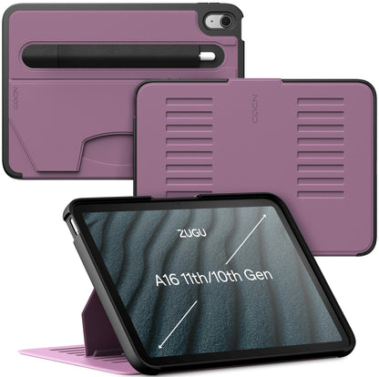 Magnetic iPad Case with Adjustable Stand Cover