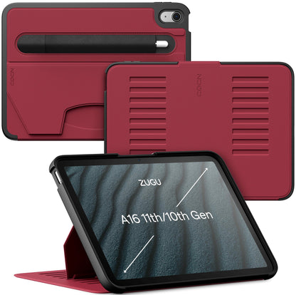Magnetic iPad Case with Adjustable Stand Cover