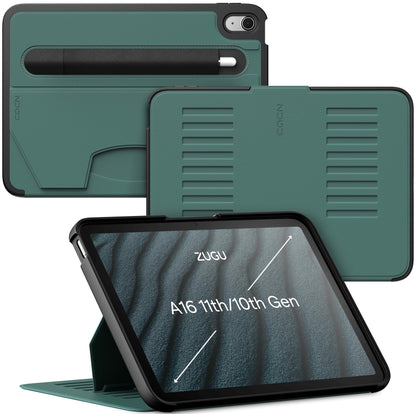 Magnetic iPad Case with Adjustable Stand Cover