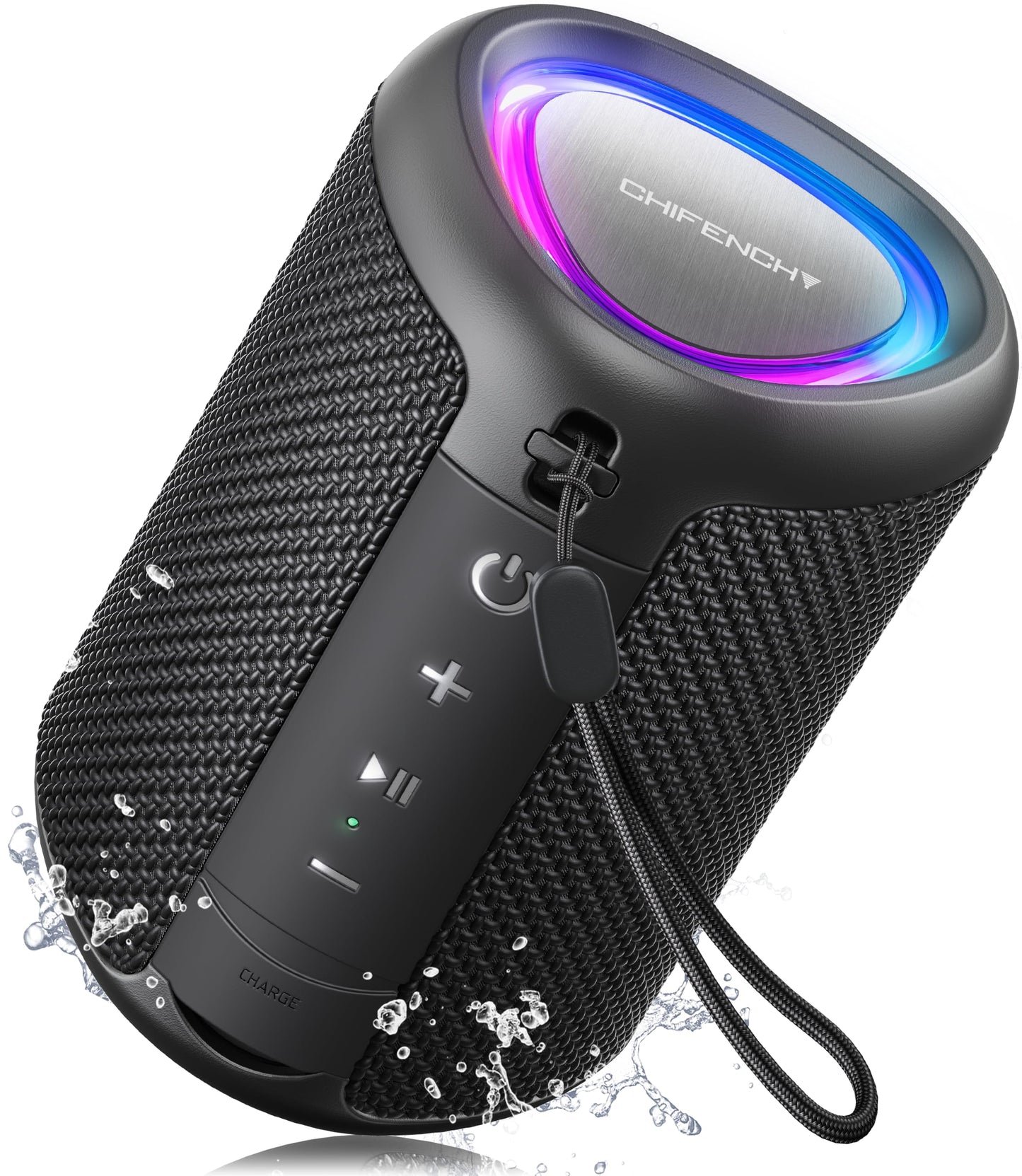 Portable Bluetooth Speaker with IPX5 Waterproof Design