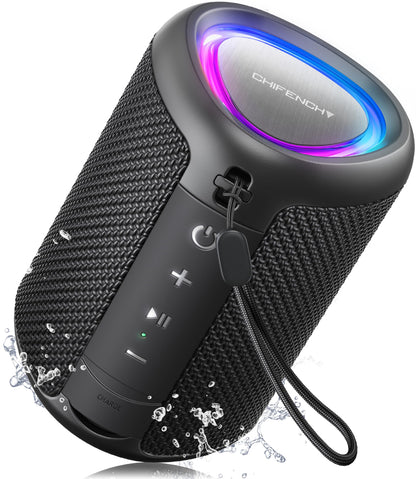 Portable Bluetooth Speaker with IPX5 Waterproof Design