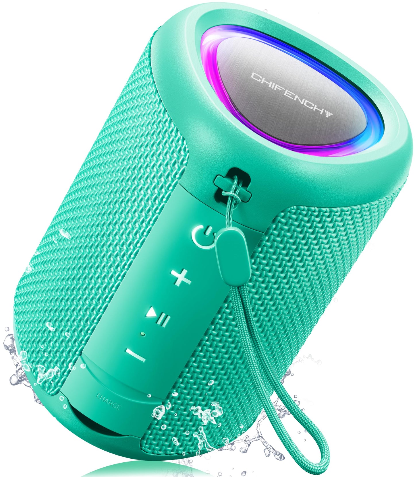 Portable Bluetooth Speaker with IPX5 Waterproof Design